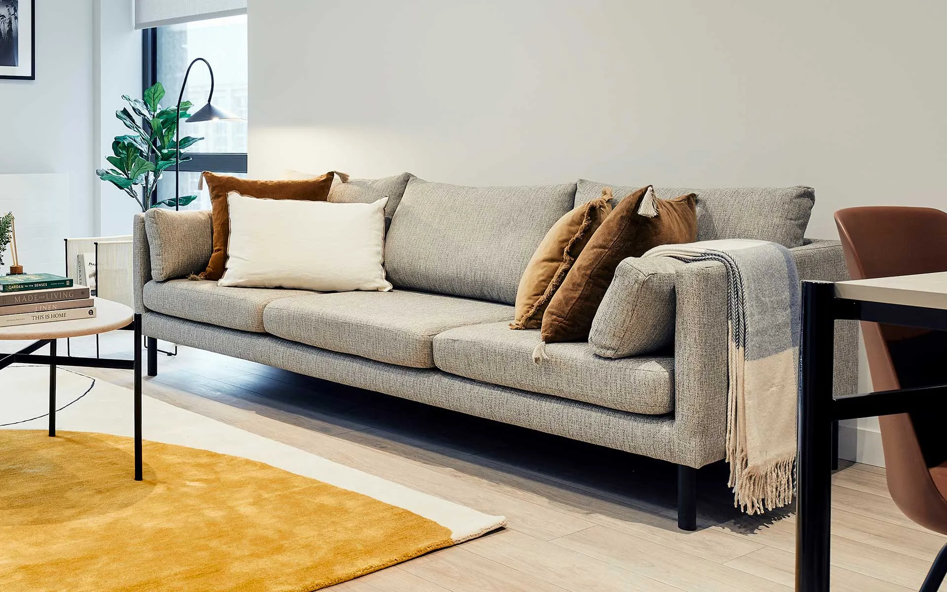 DESIGNER FURNITURE INCLUDED AS STANDARD 